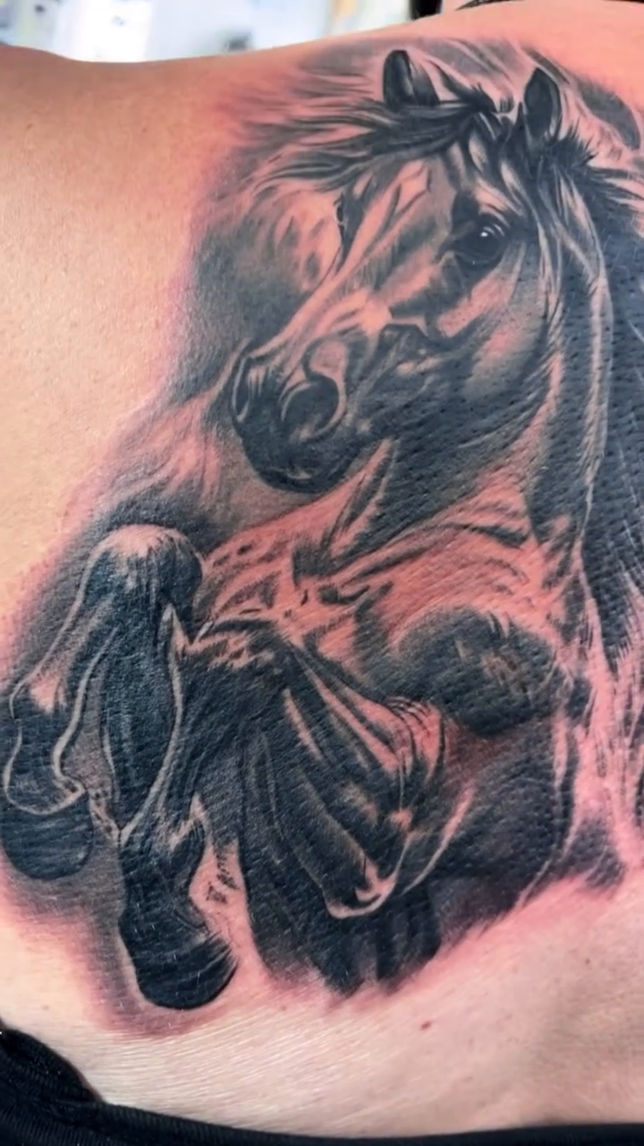 Tattoo by @erickgutierrezart1 — realism, black_and_grey