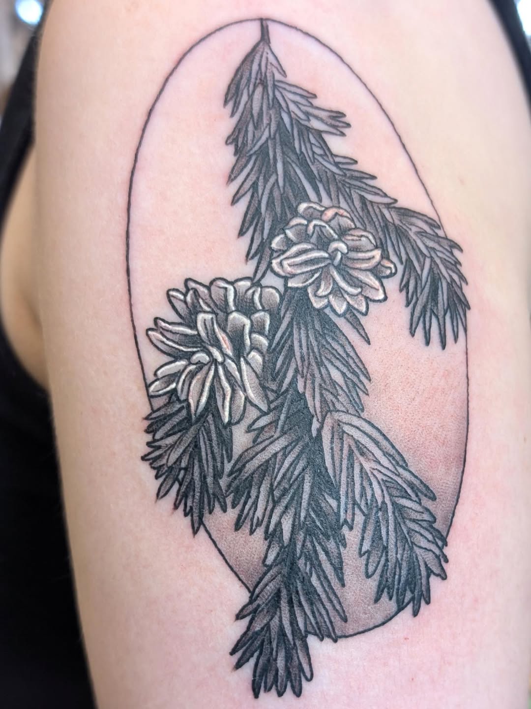 Tattoo by @ashtonallentattoo — black_and_grey