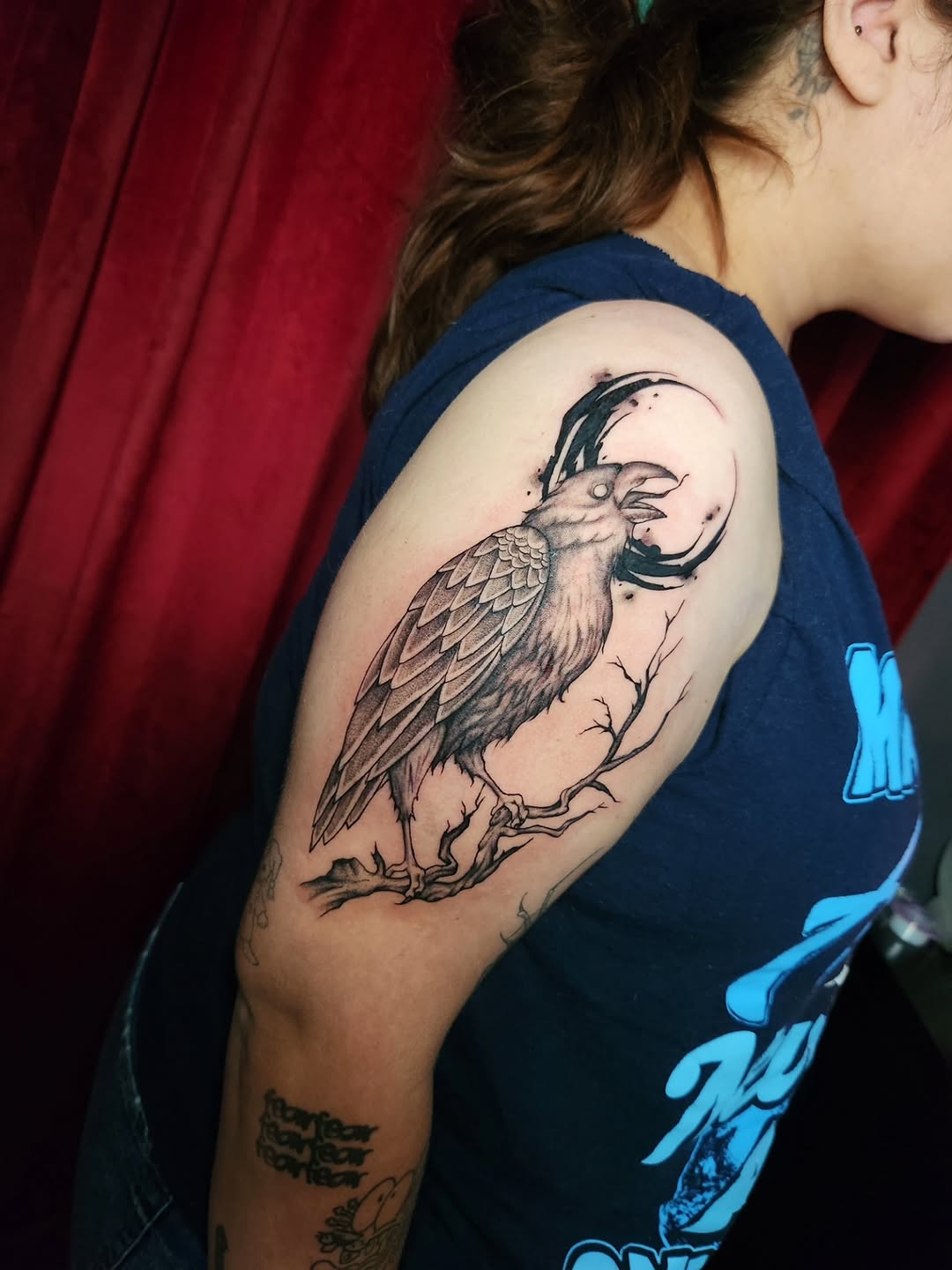 Tattoo by @theinkedgoddess β black_and_grey, illustrative