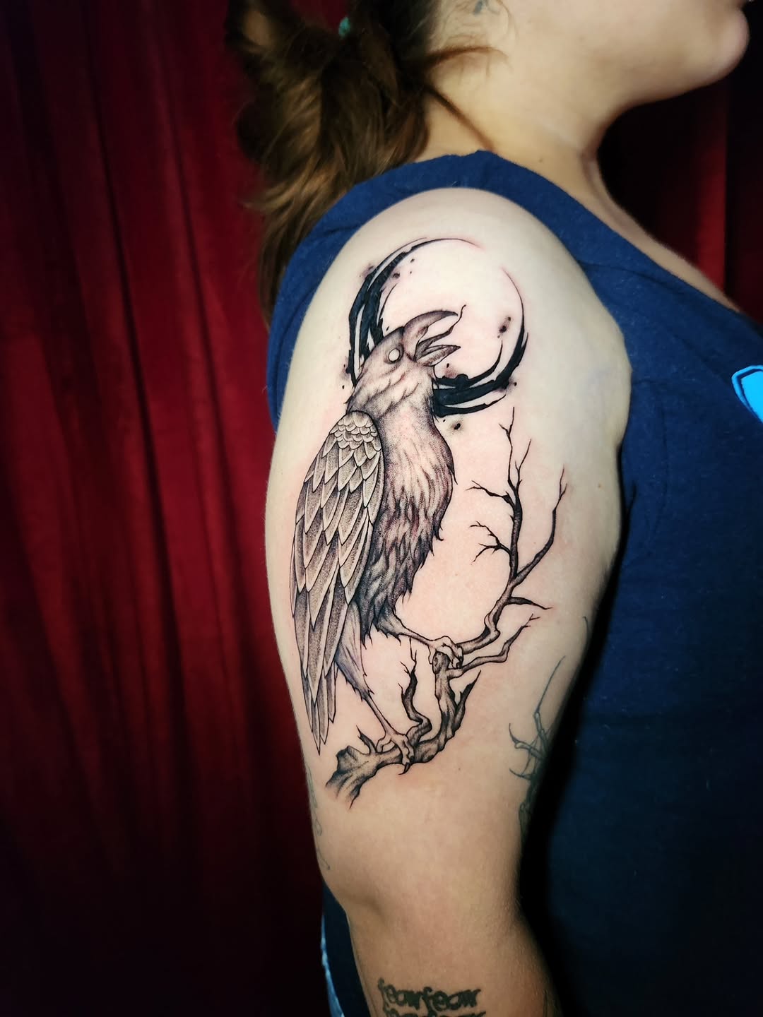 Tattoo by @theinkedgoddess β illustrative, black_and_grey