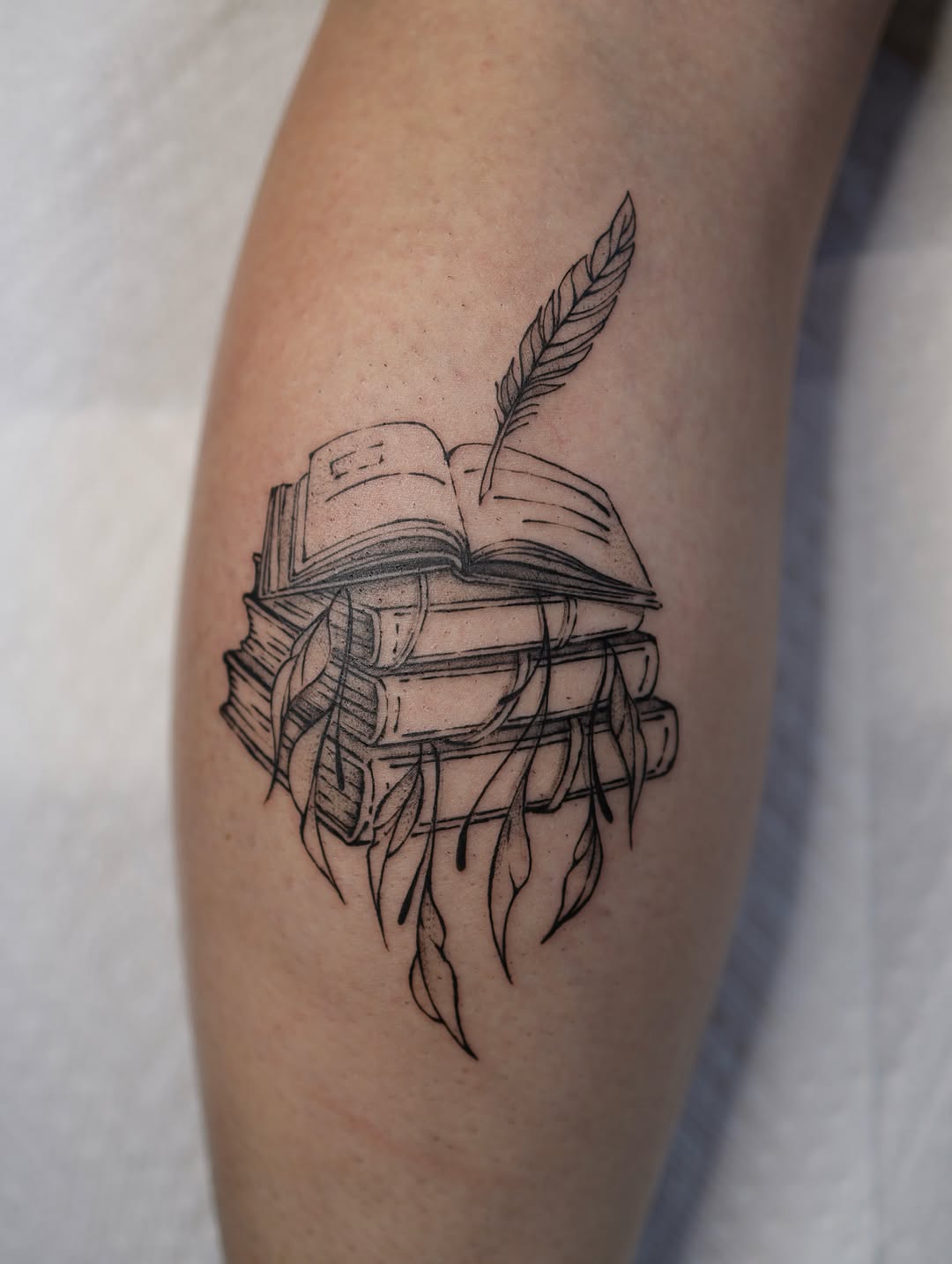 Tattoo by @morganpurcey — fine_line