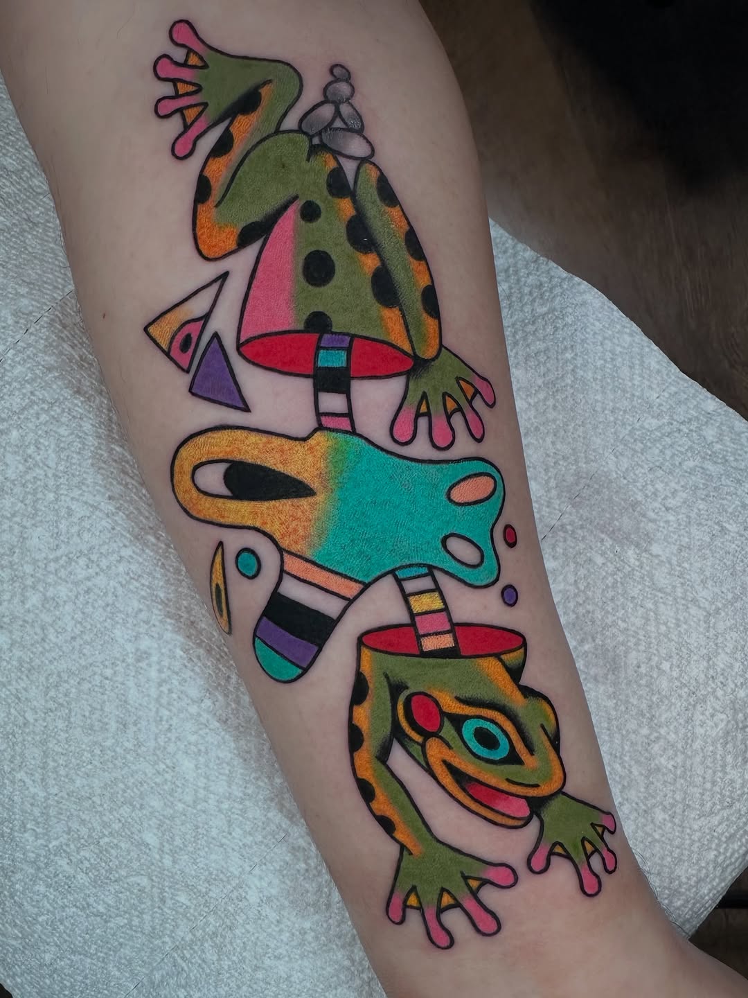 Tattoo by @toadtat2 — new_school, illustrative