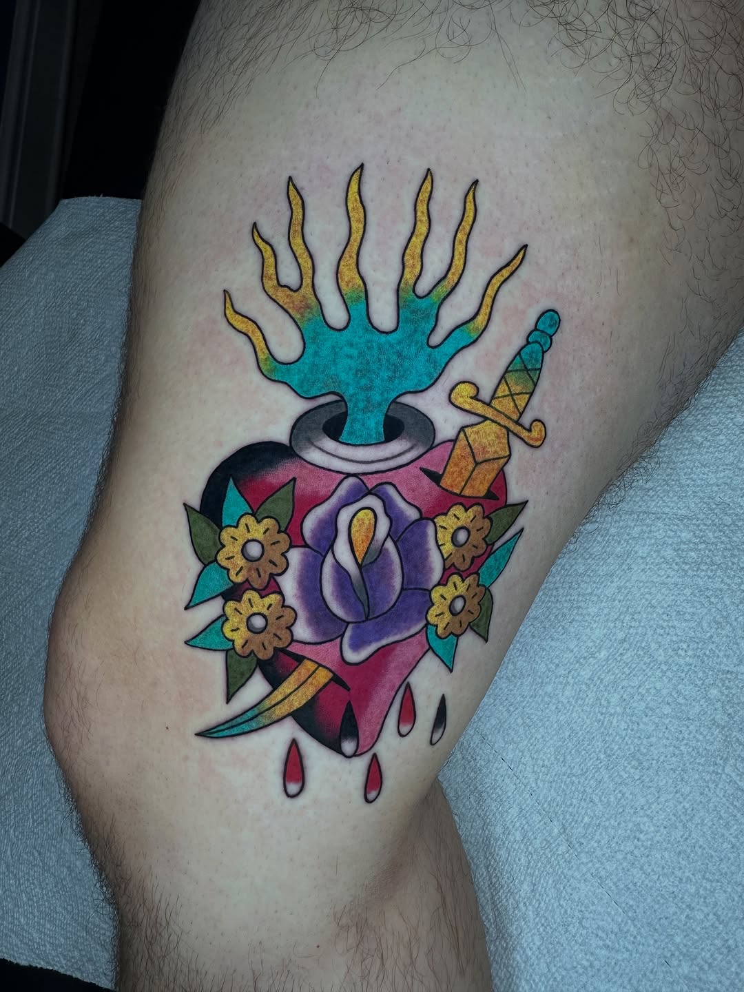 Tattoo by @toadtat2 — american_traditional