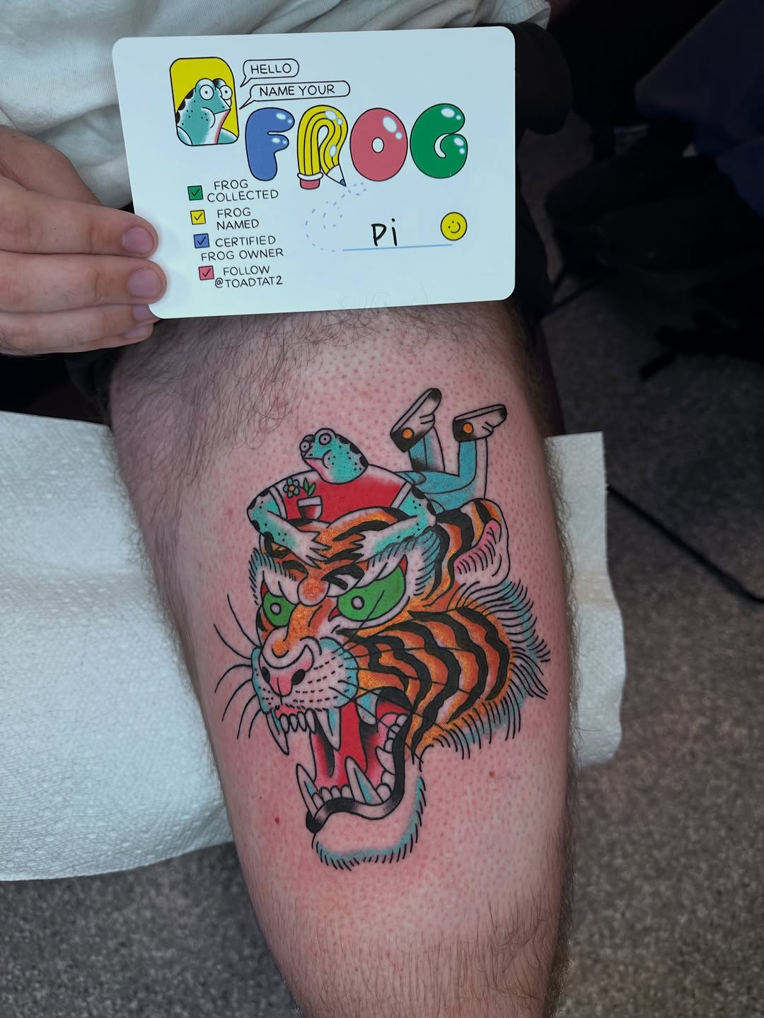 Tattoo by @toadtat2 — american_traditional
