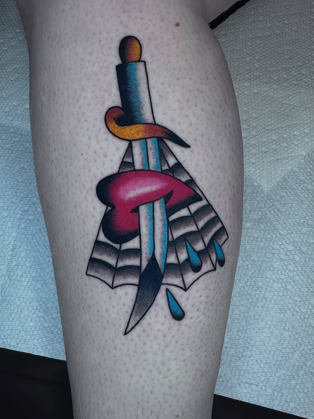 Tattoo by @toadtat2 — american_traditional