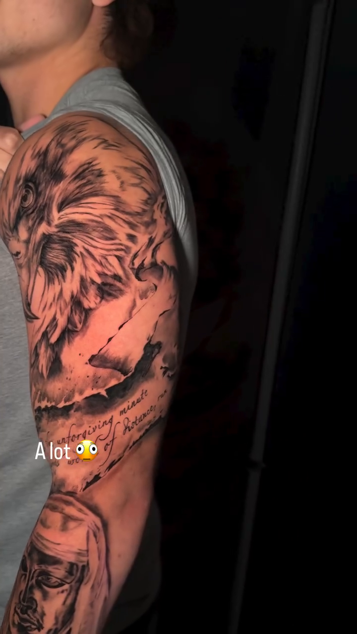 Tattoo by @the.jujueffect โ realism, black_and_grey