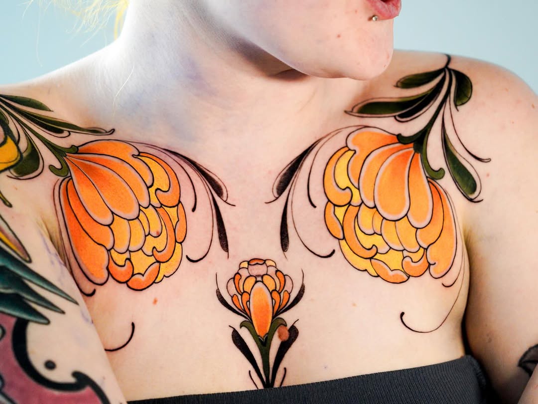 Tattoo by @andres.atattoos โ neo_traditional