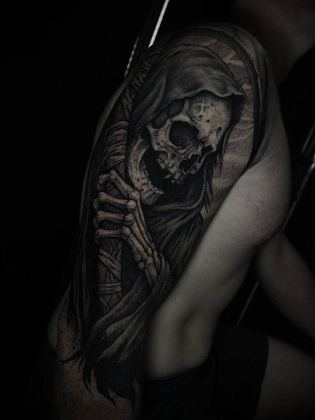Tattoo by @bennofficial.tt — realism, black_and_grey