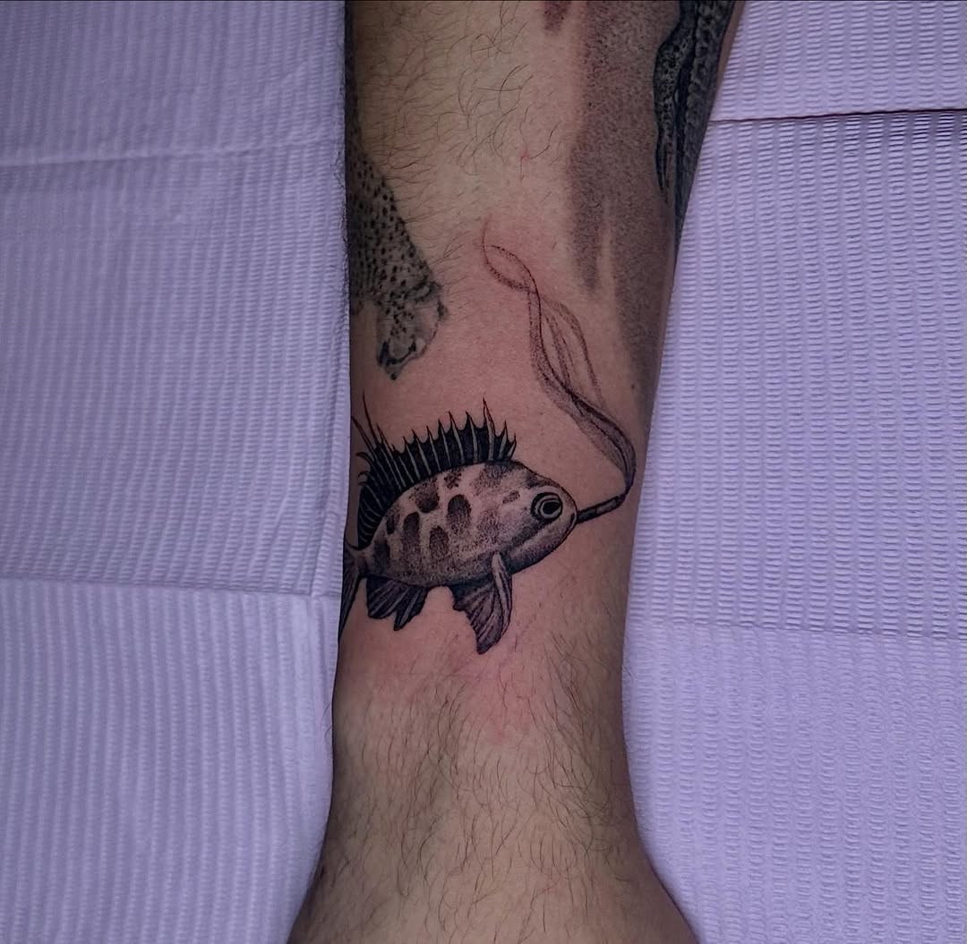 Tattoo by @noble.tattoos — black_and_grey, realism