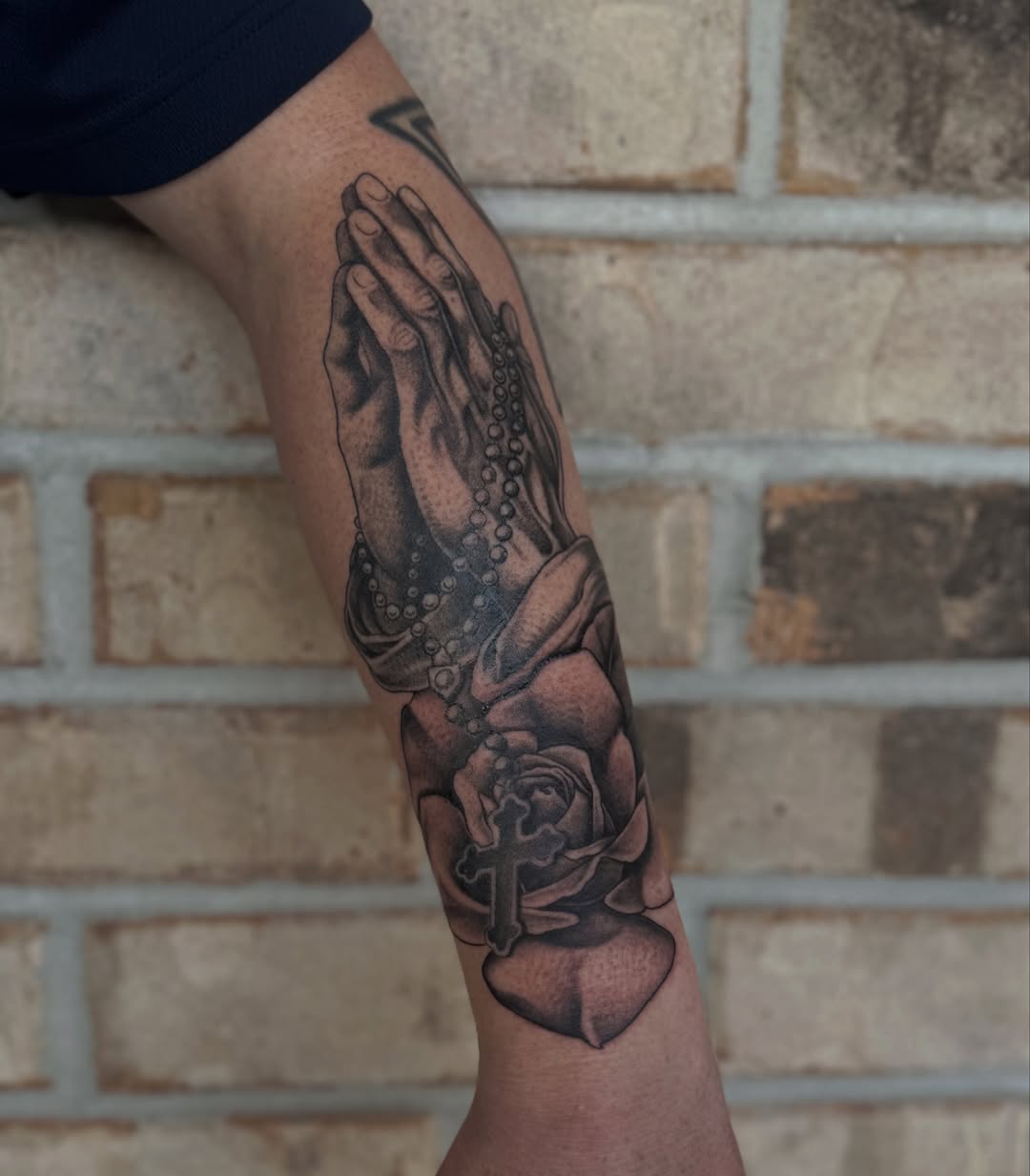 Tattoo by @stormtattoos504 — realism, black_and_grey