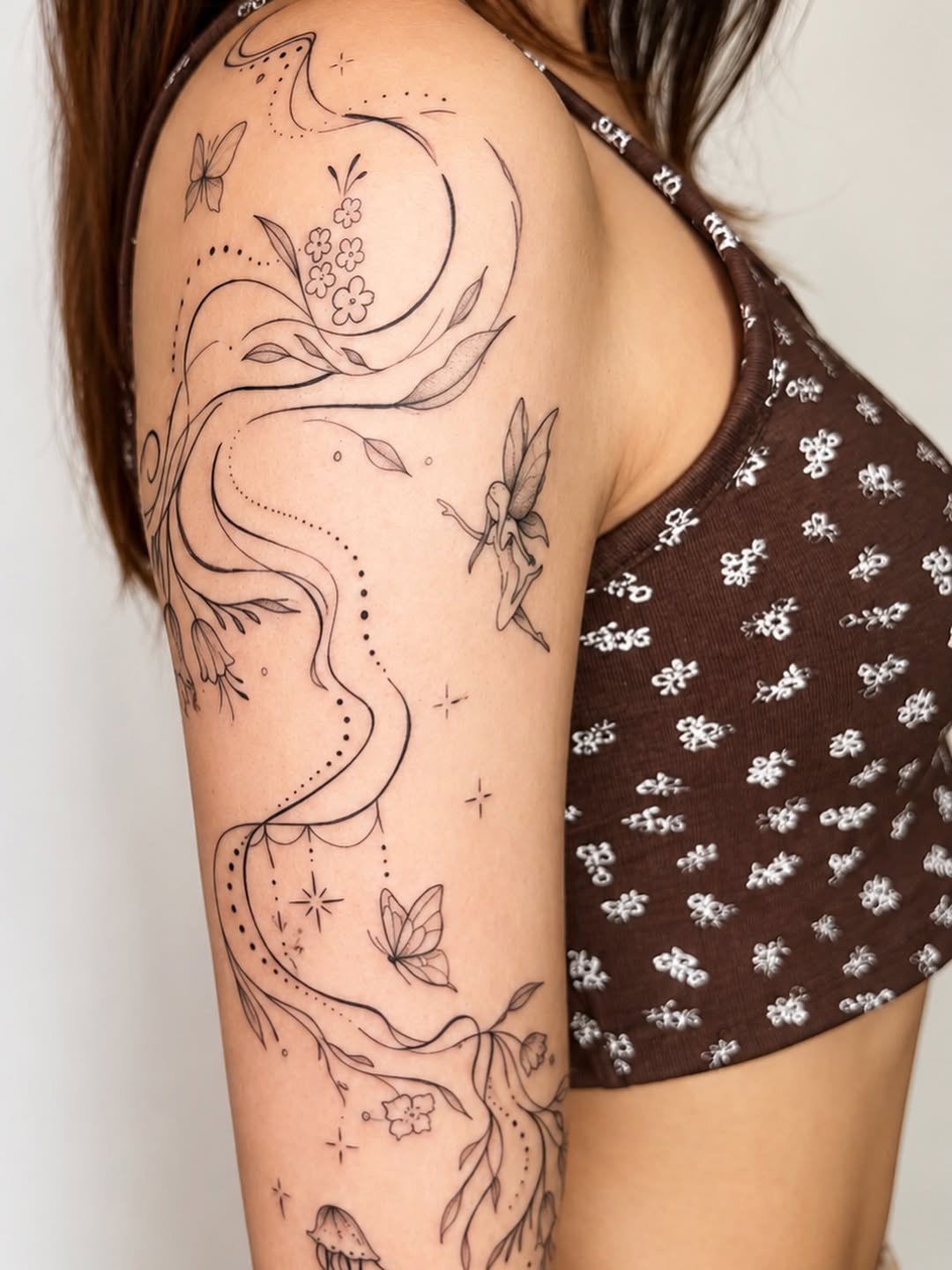 Tattoo by @alona_zamsh_tattoo — fine_line, illustrative