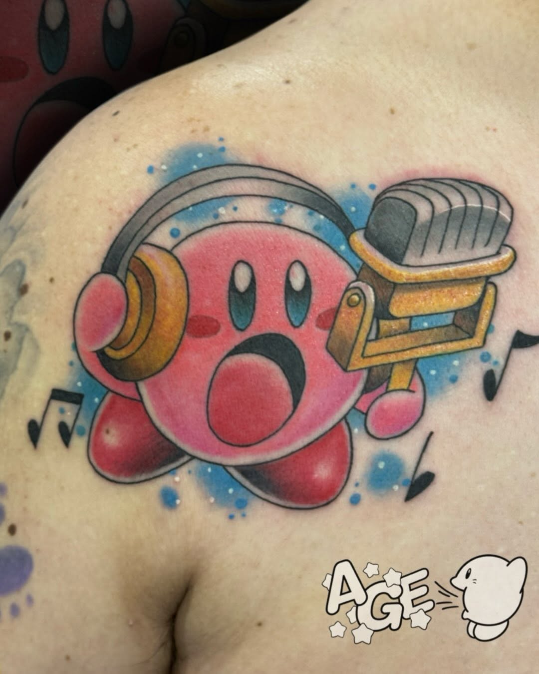 Tattoo by @agedragotattoo — new_school, anime