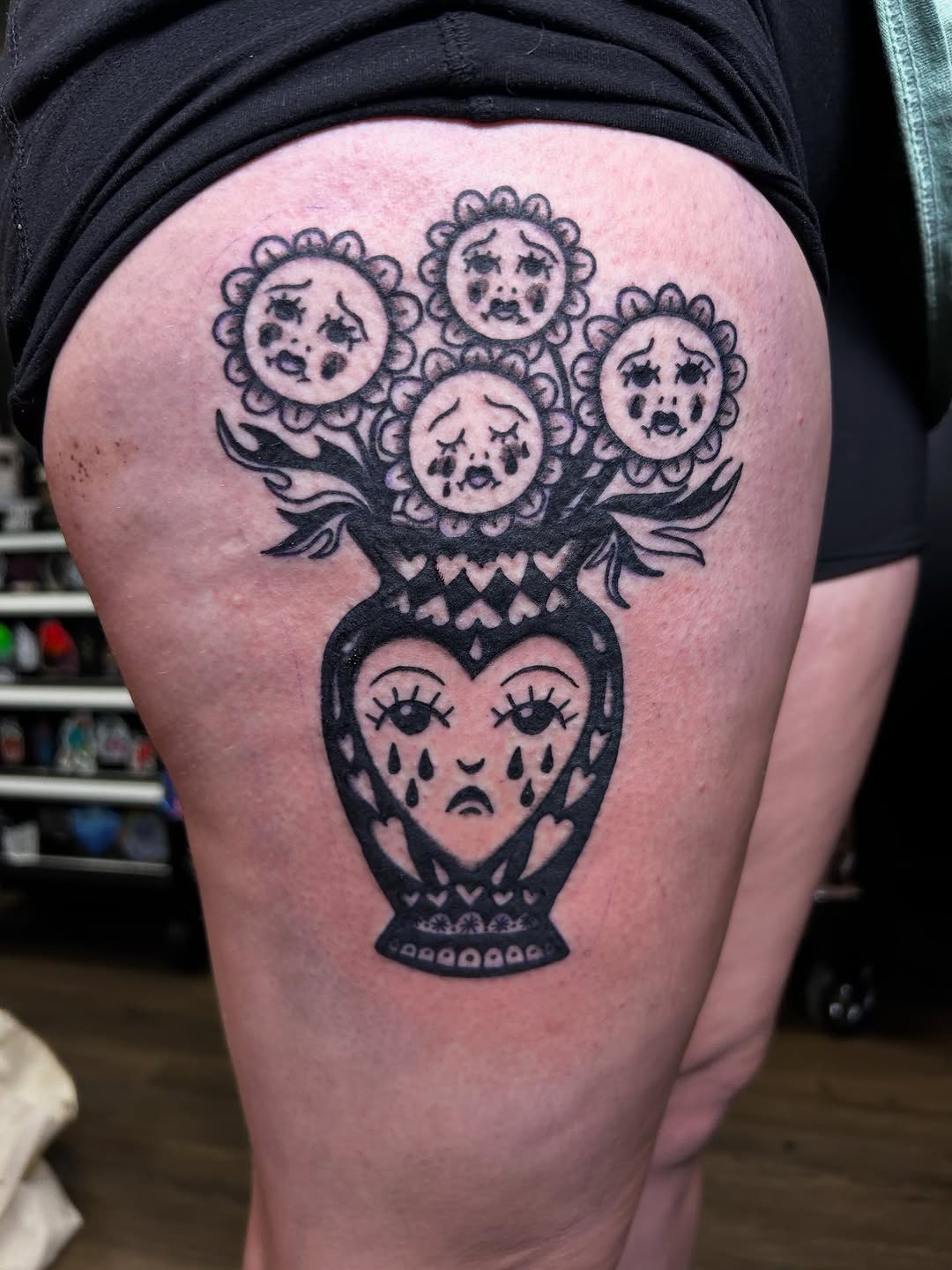 Tattoo by @lilbit.tat โ illustrative, blackwork