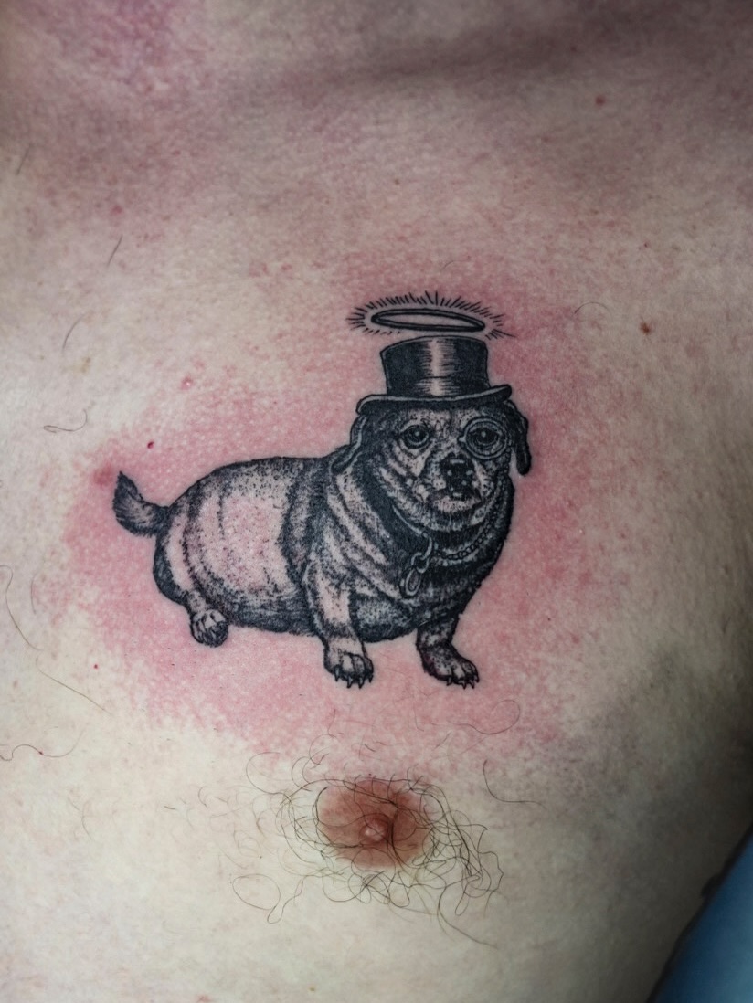Tattoo by @spicolitattoos — black_and_grey