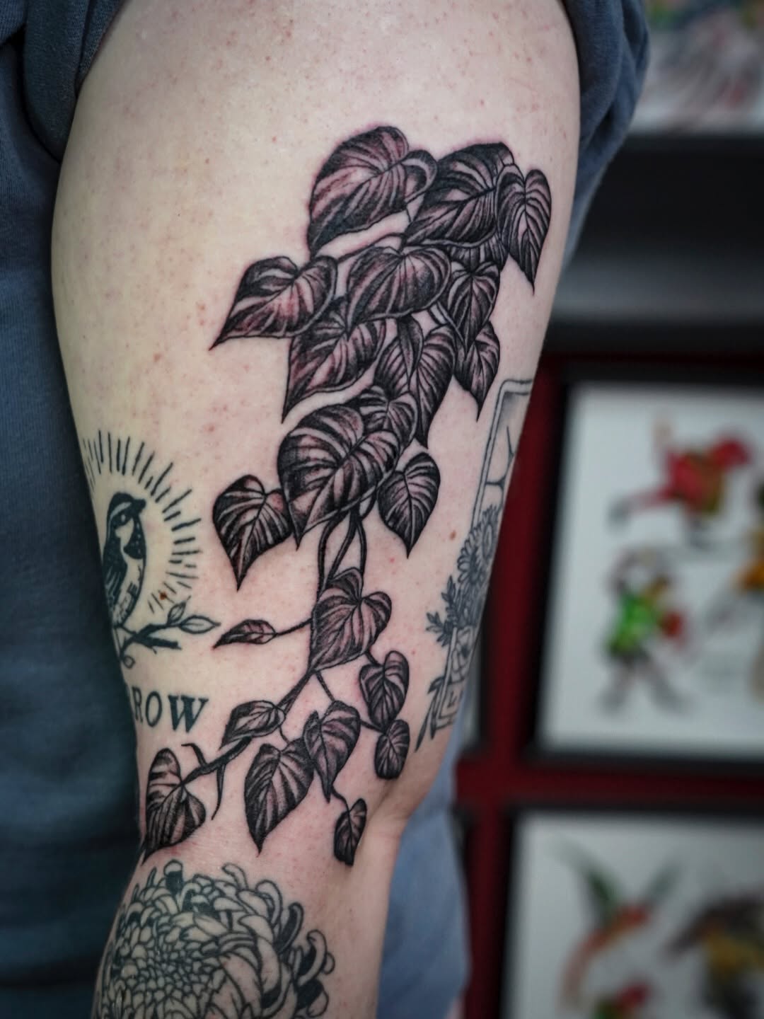 Tattoo by @spicolitattoos — black_and_grey