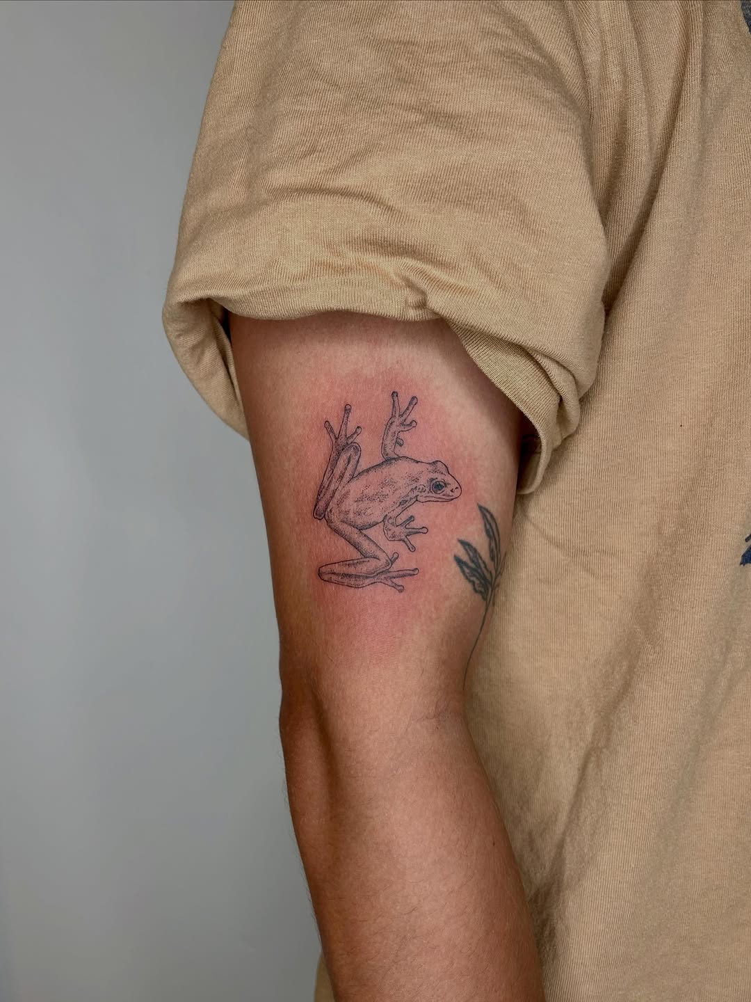 Tattoo by @allieb.tats — fine_line, illustrative