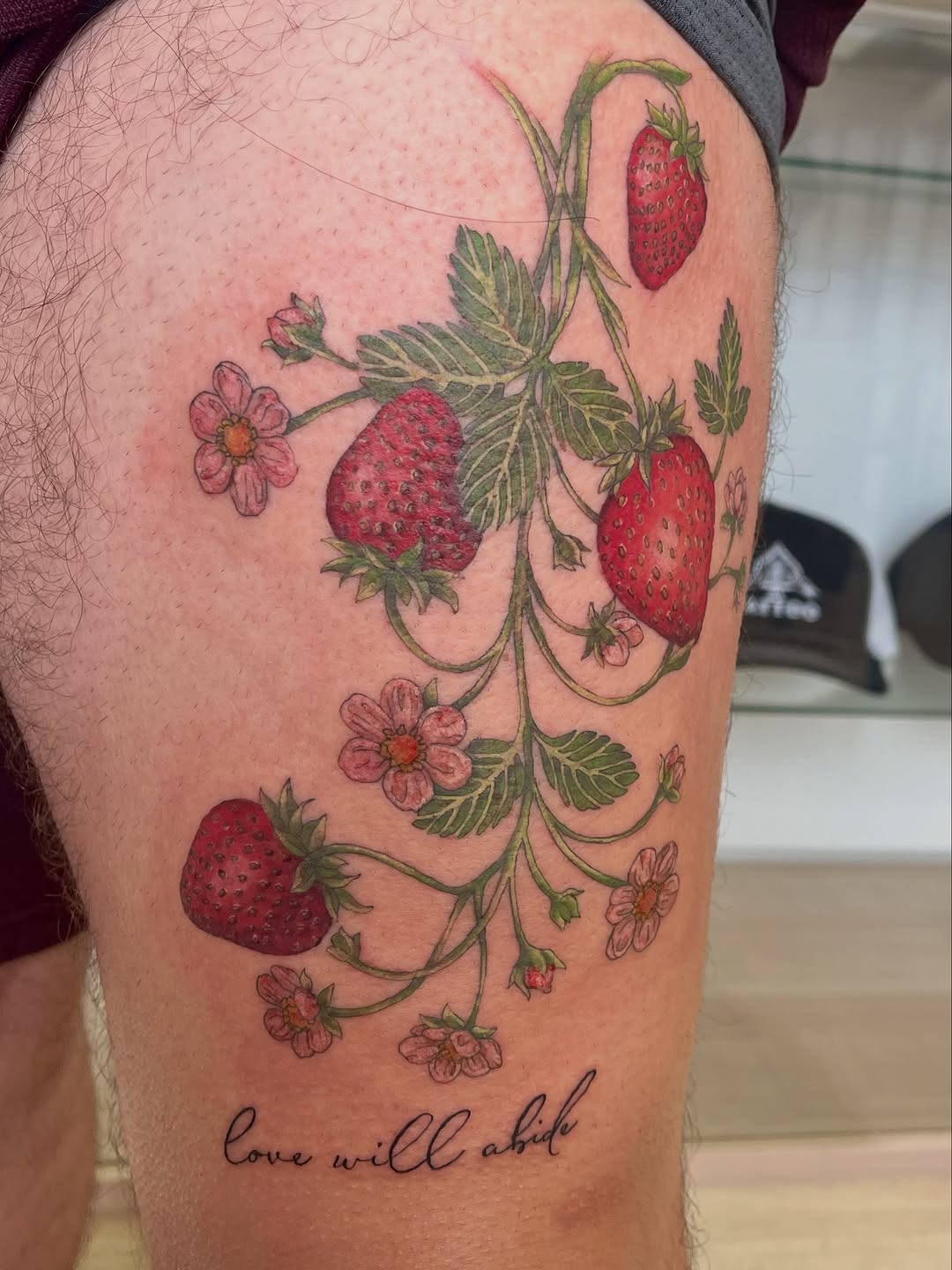 Tattoo by @made_by_mathis — illustrative, lettering_script