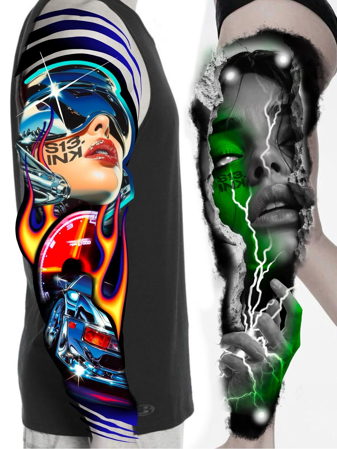 Tattoo by @s13.ink — new_school, realism