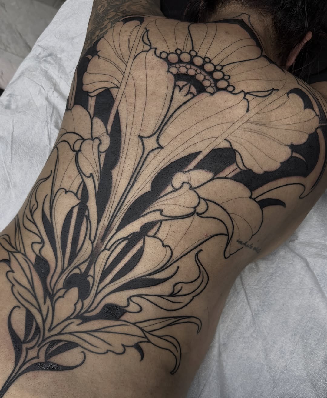 Tattoo by @dottedlines.2 — blackwork, illustrative