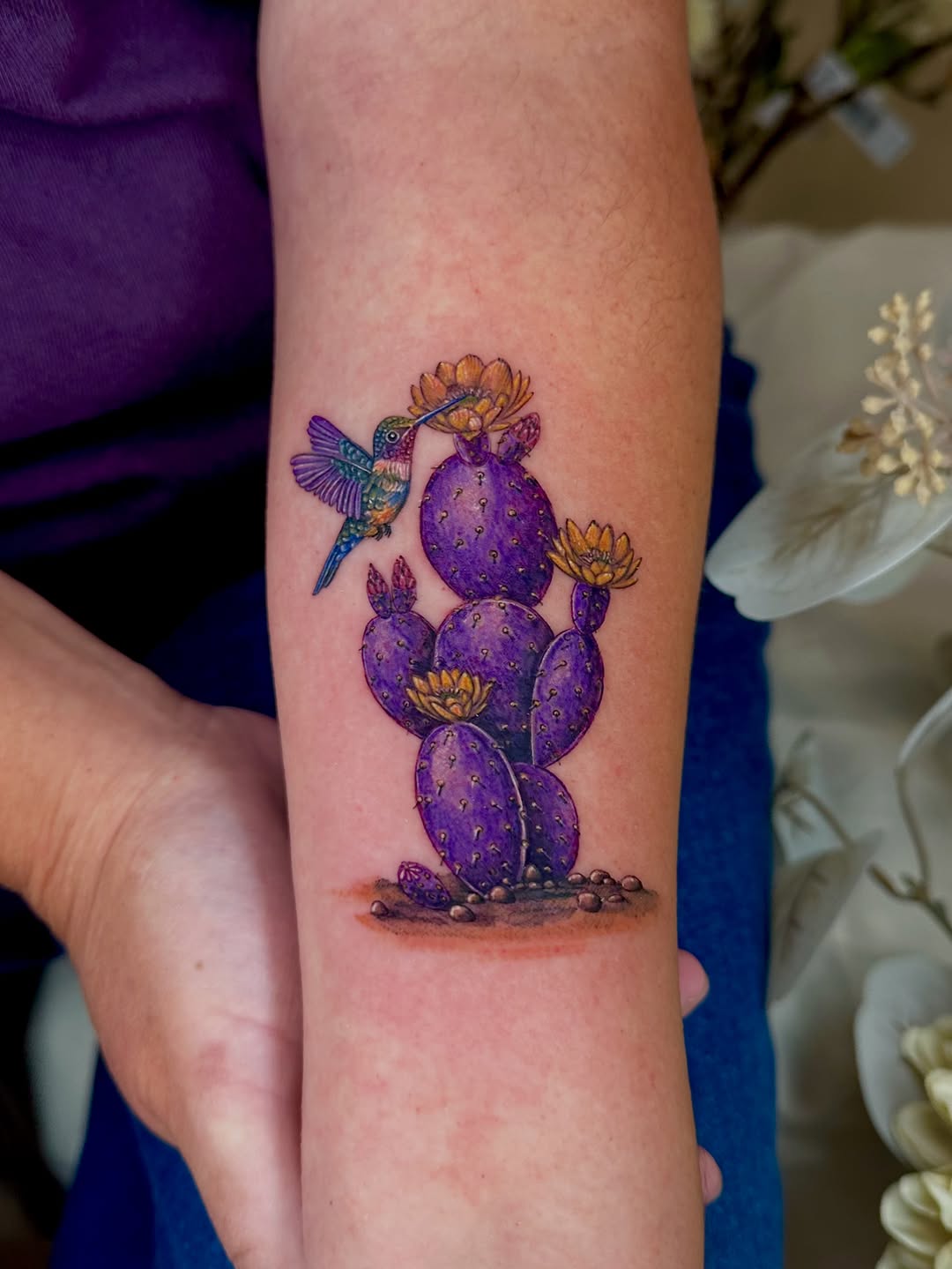 Tattoo by @claire_tattoos_ — illustrative, realism