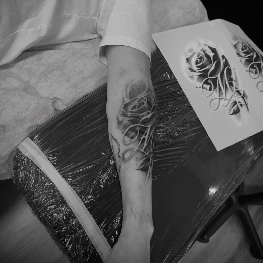 Tattoo by @archangel_artistry — realism, black_and_grey
