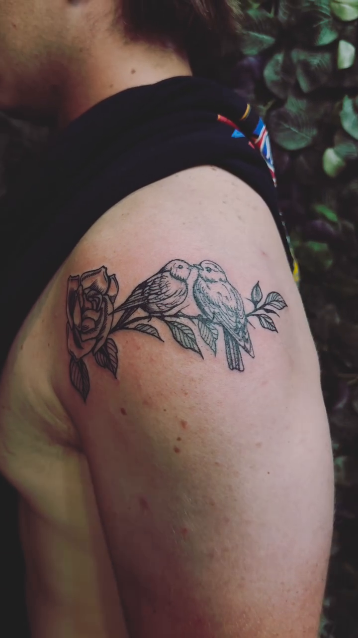 Tattoo by @joekhay — illustrative, black_and_grey