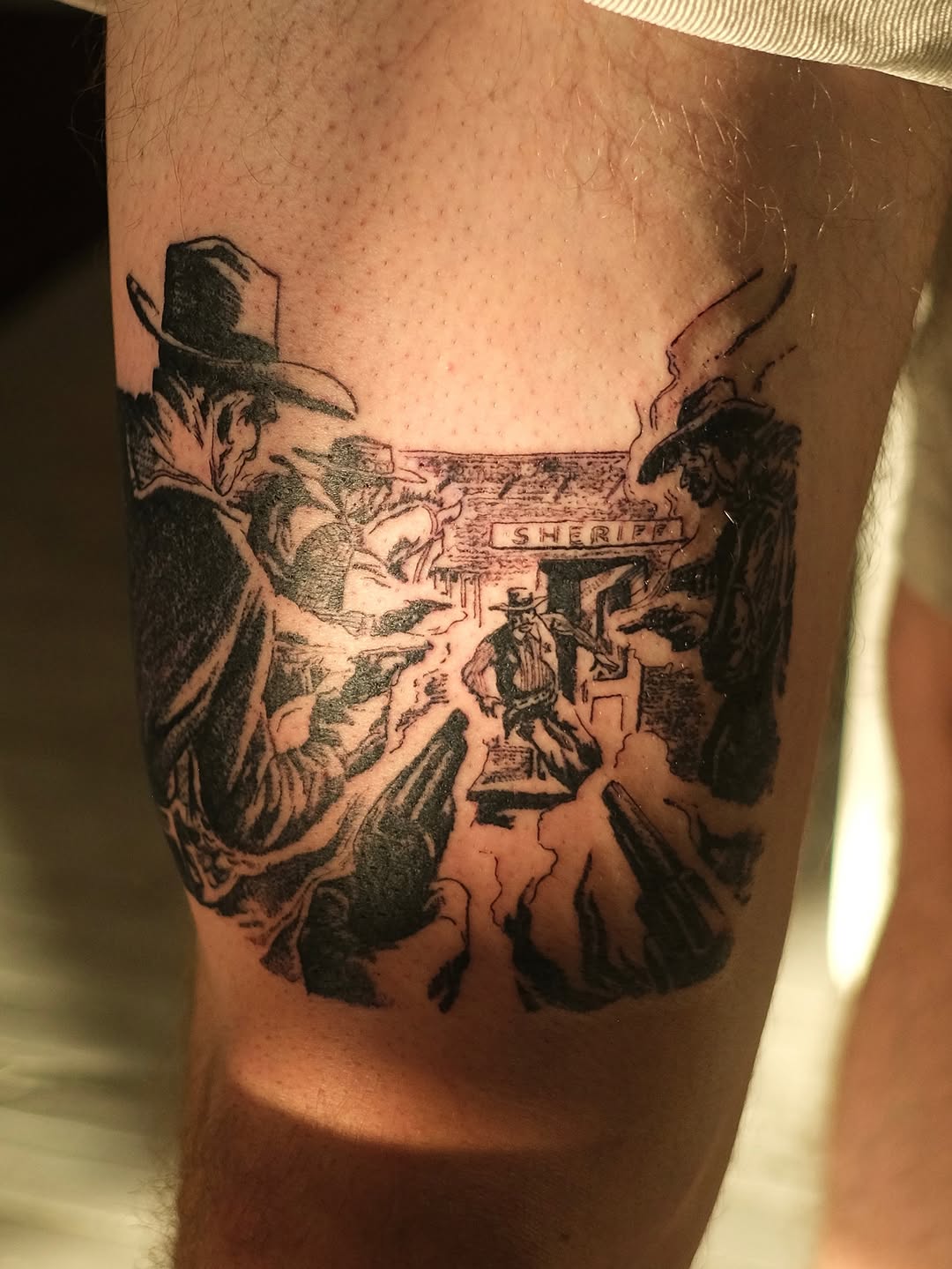 Tattoo by @zanereti — black_and_grey