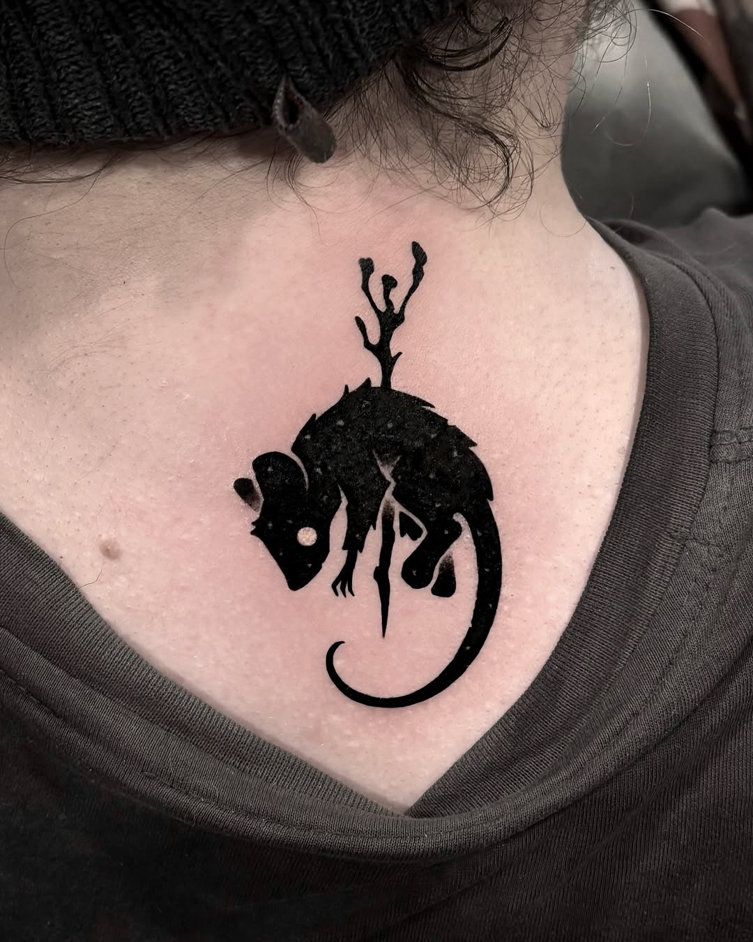 Tattoo by @bako.tattoo โ blackwork, illustrative