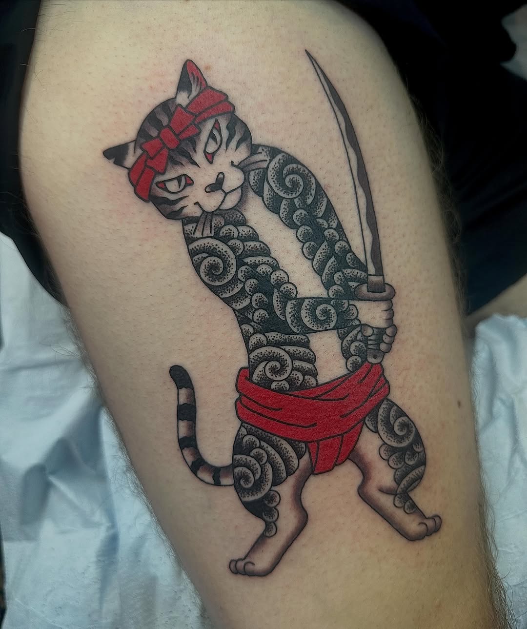 Tattoo by @celeste.tattoos — japanese_irezumi, neo_traditional