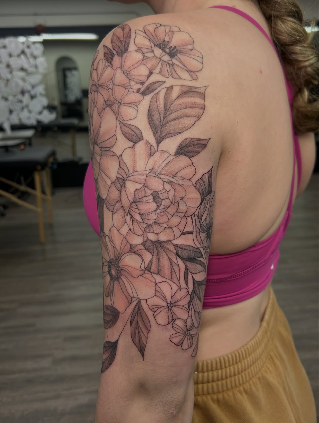 Tattoo by @tattoosbykage — illustrative, black_and_grey