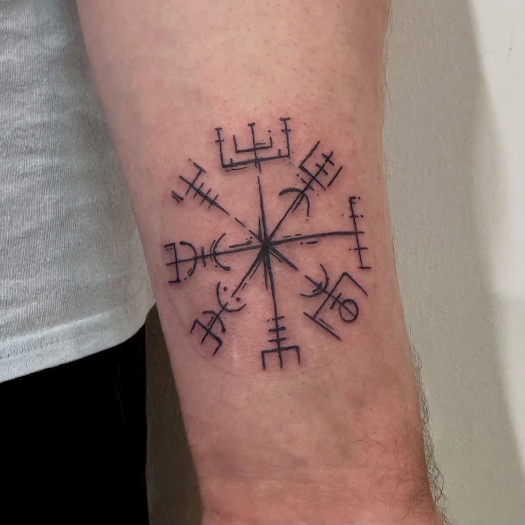 Tattoo by @beelzebubbers — geometric, blackwork