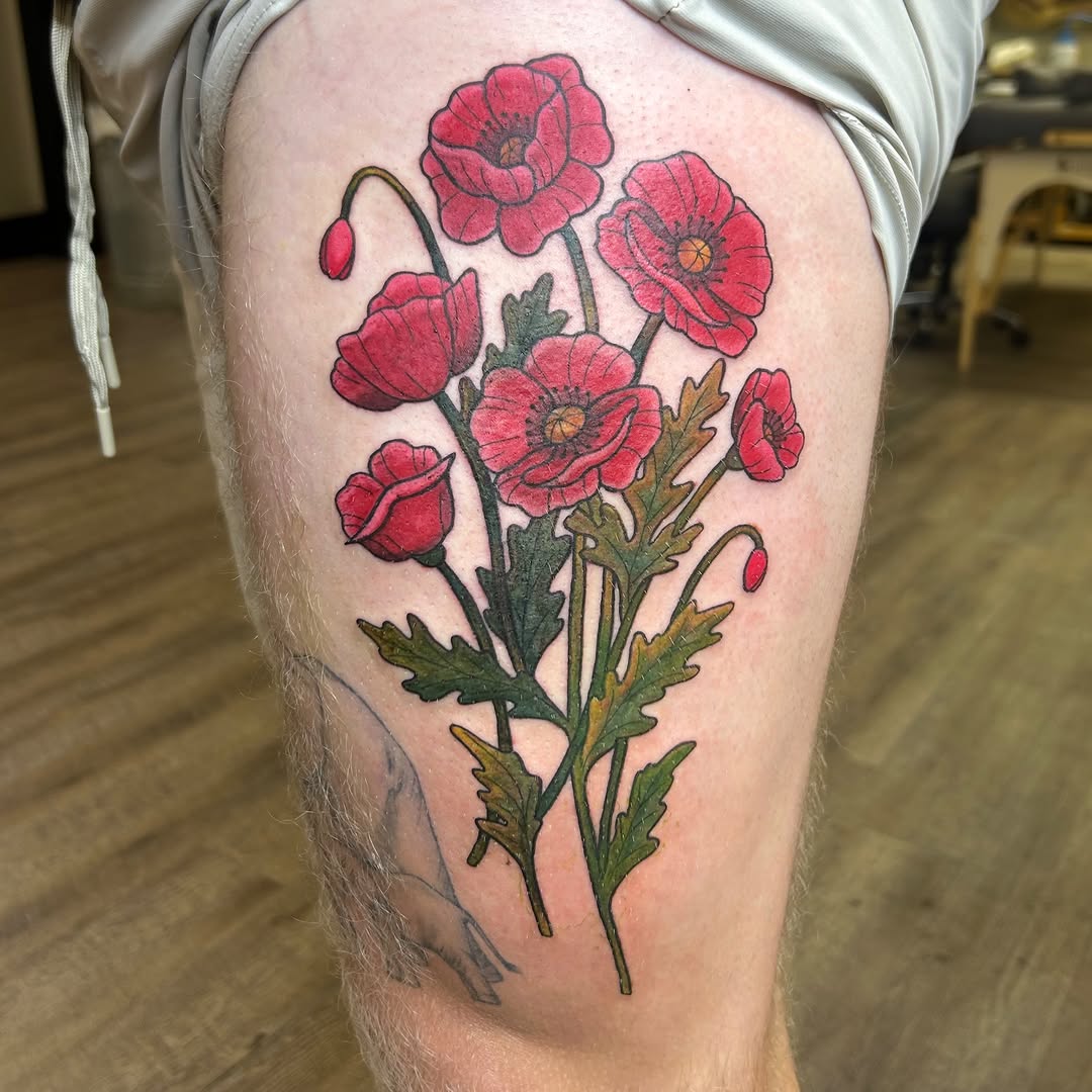 Tattoo by @tattoosbykage — illustrative, realism