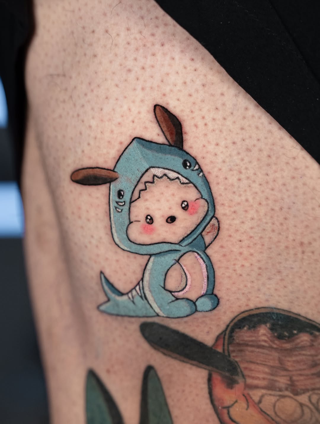 Tattoo by @keebs_sdt โ illustrative, anime