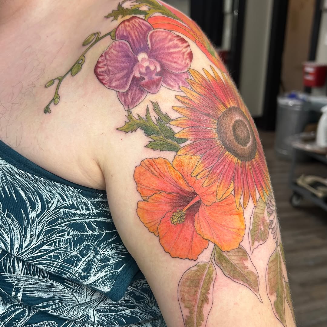 Tattoo by @tattoosbykage — illustrative, realism