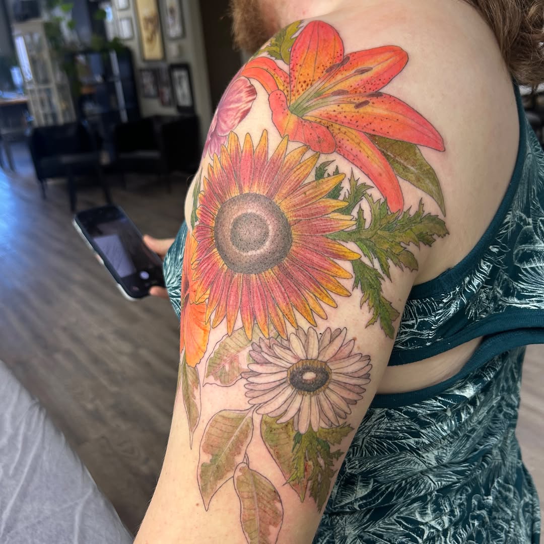 Tattoo by @tattoosbykage — illustrative, realism