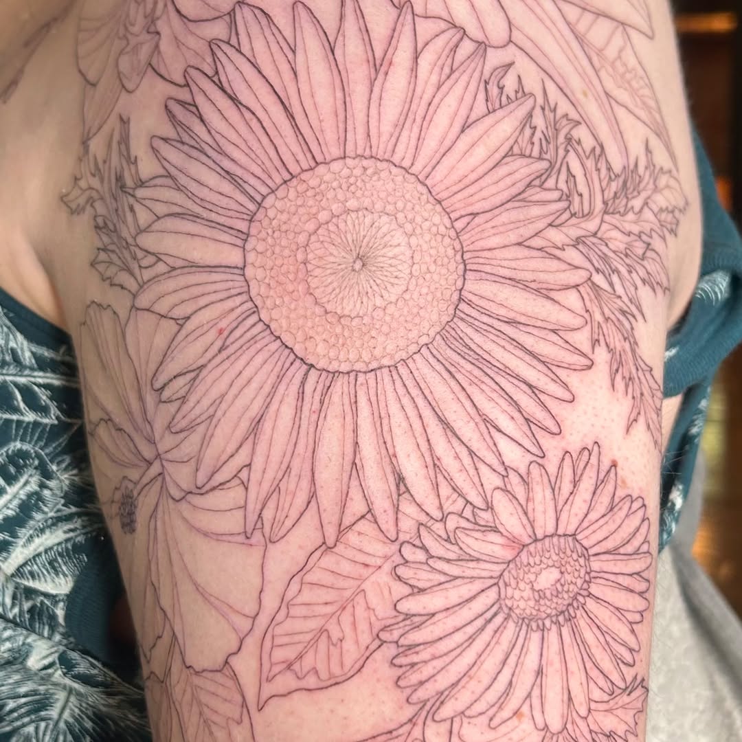 Tattoo by @tattoosbykage — illustrative, fine_line