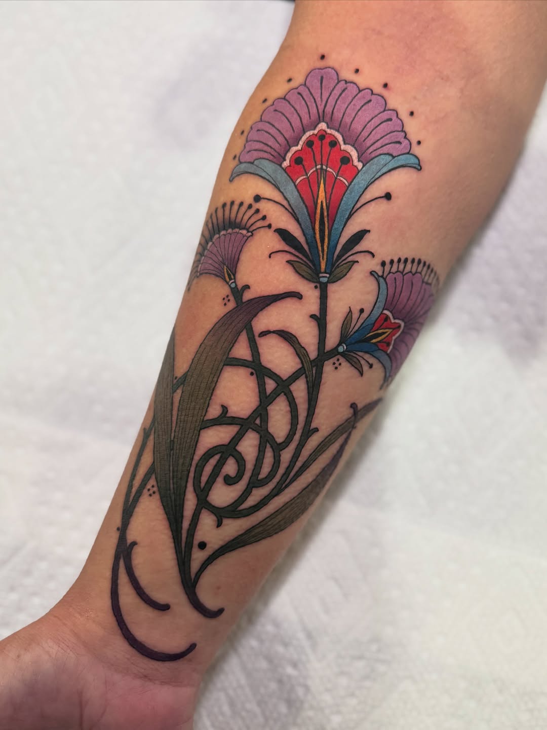 Tattoo by @darien.alexandra โ ornamental, black_and_grey