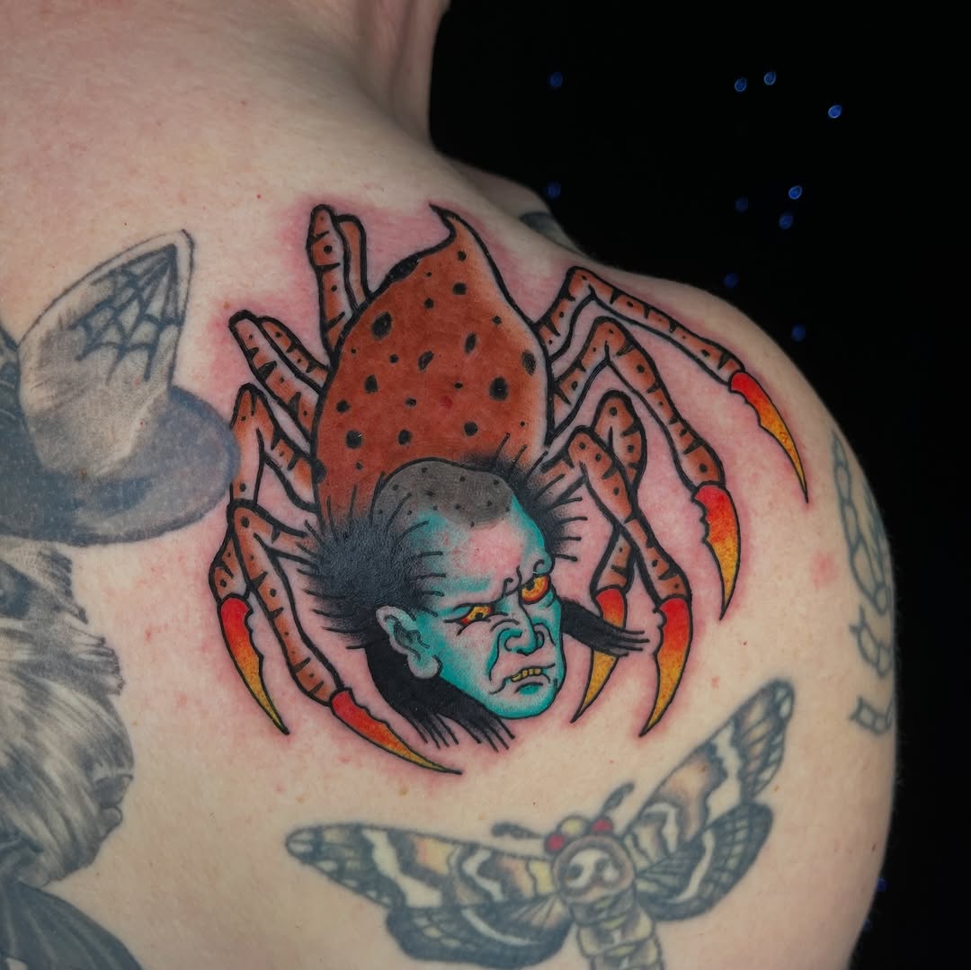 Tattoo by @inkedbybrianpdx — american_traditional, neo_traditional
