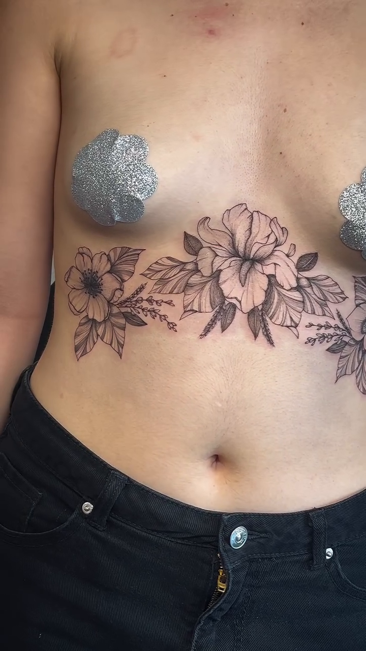 Tattoo by @bigbeautyjudi — fine_line, black_and_grey
