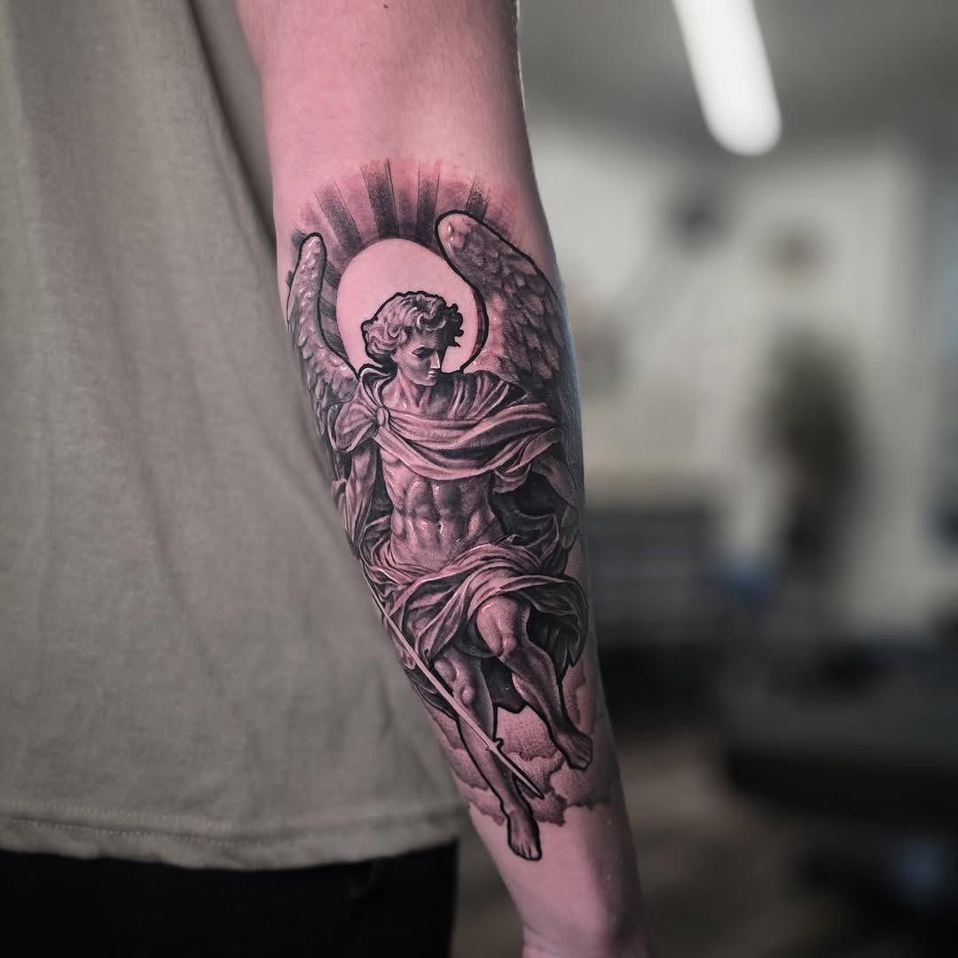 Tattoo by @kevinavila_tattoos — realism, black_and_grey