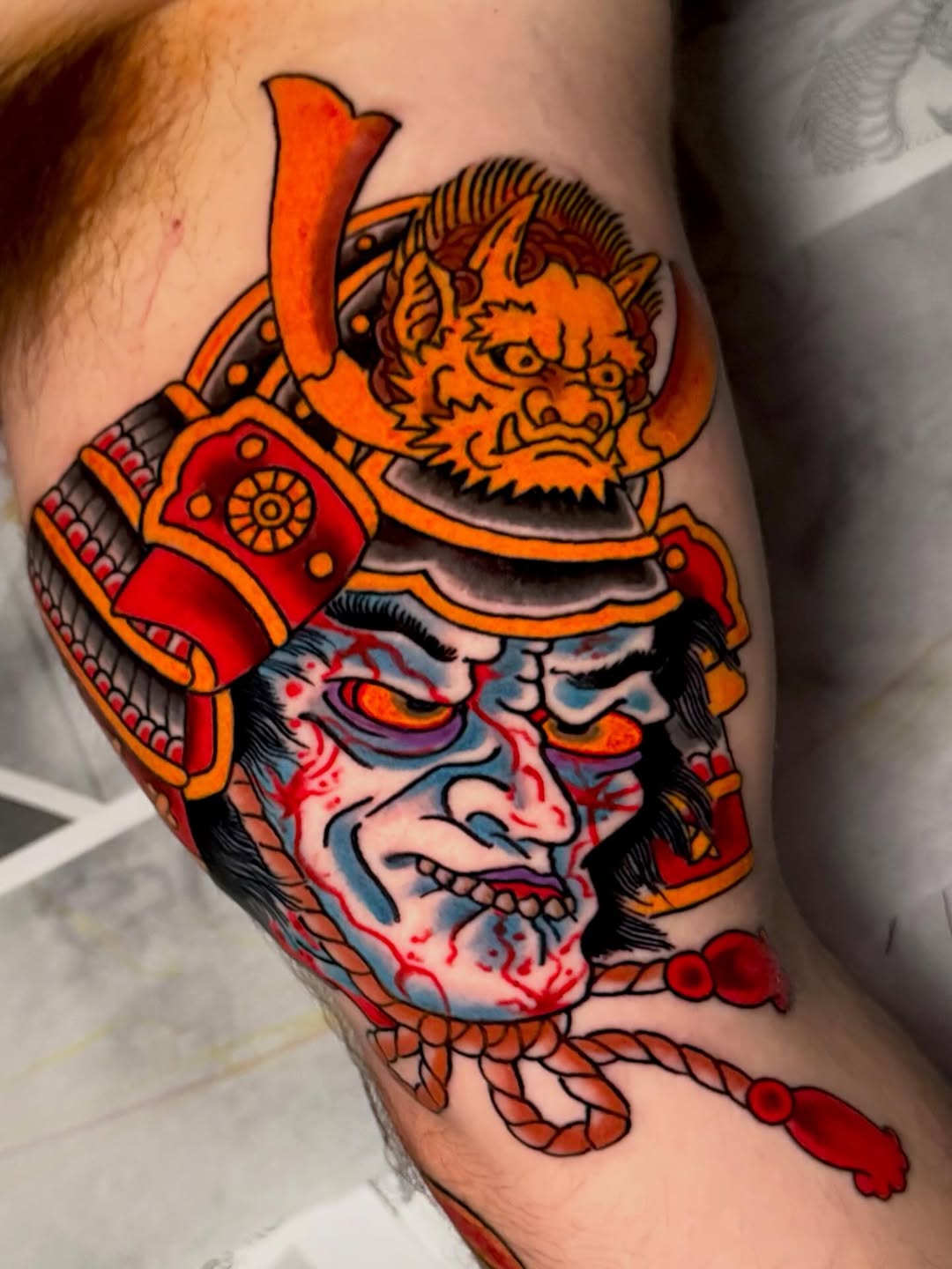 Tattoo by @sethwlkr — japanese_irezumi, illustrative