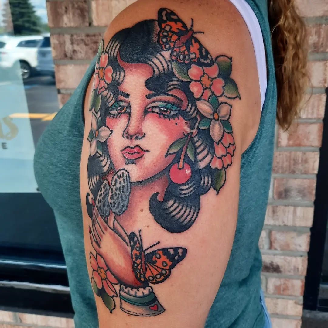 Tattoo by @k8carley_tattoos โ neo_traditional, realism