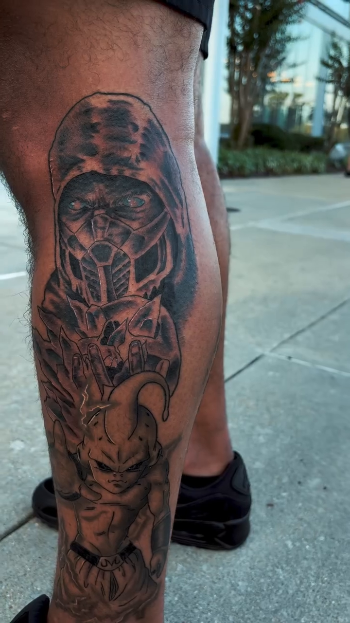 Tattoo by @kevtattedme โ black_and_grey, realism