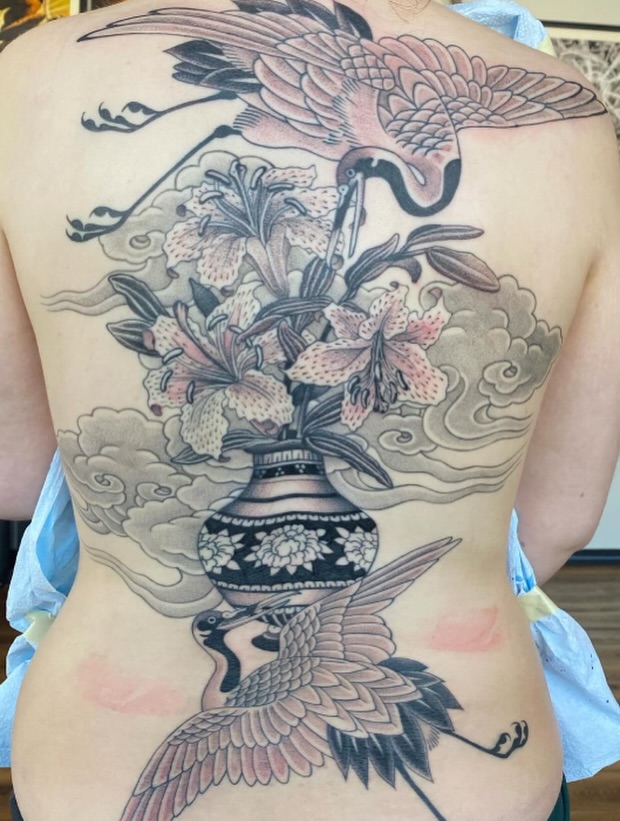 Tattoo by @ben_cheesewht — japanese_irezumi, realism