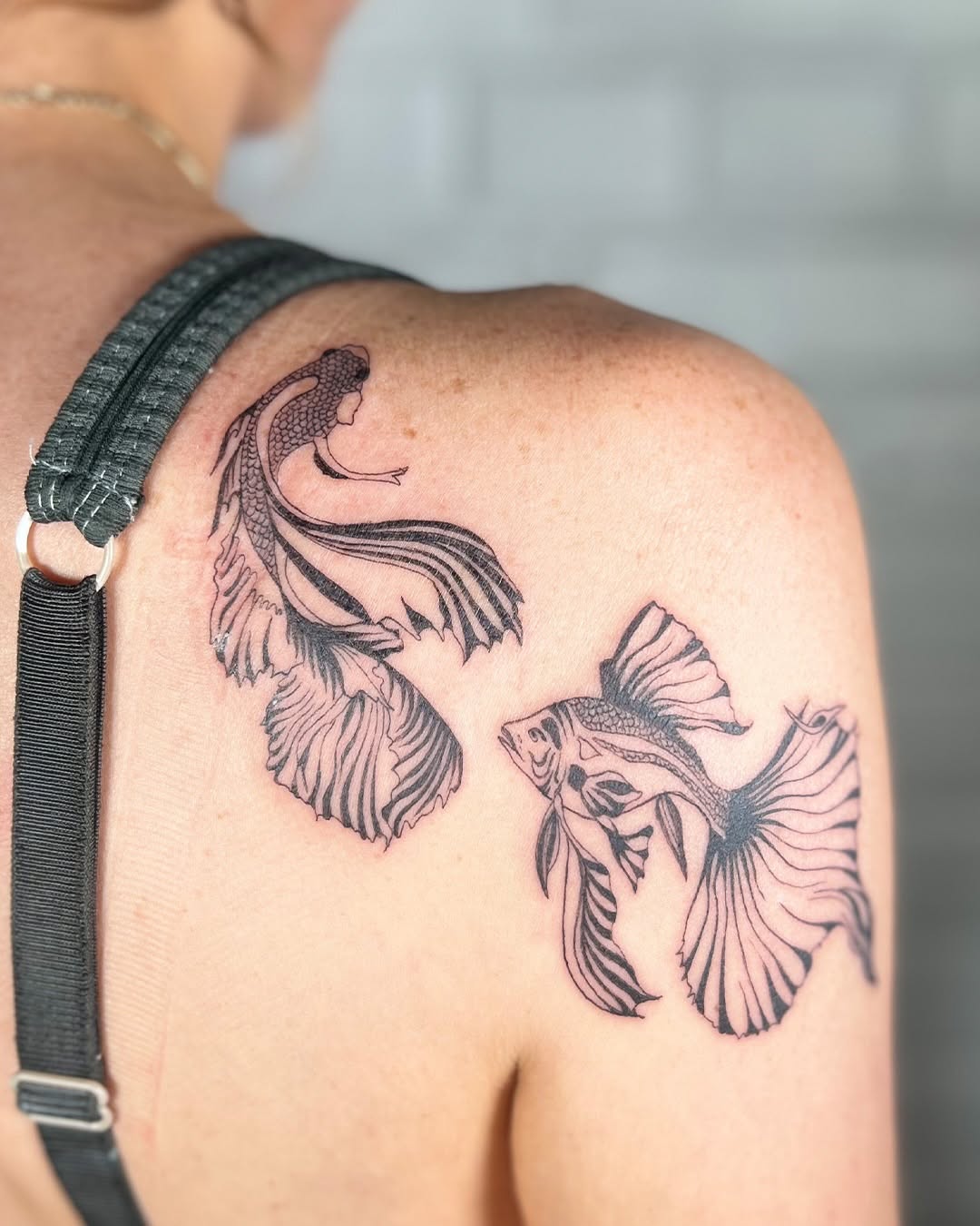 Tattoo by @aldentetattoo — fine_line, black_and_grey