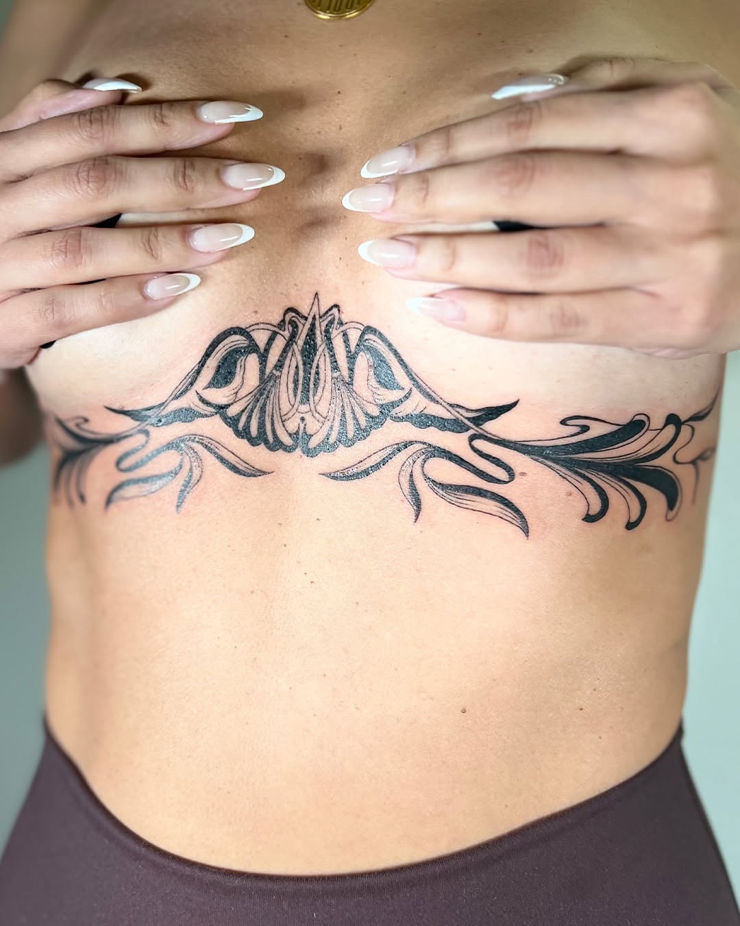 Tattoo by @aldentetattoo — ornamental, blackwork