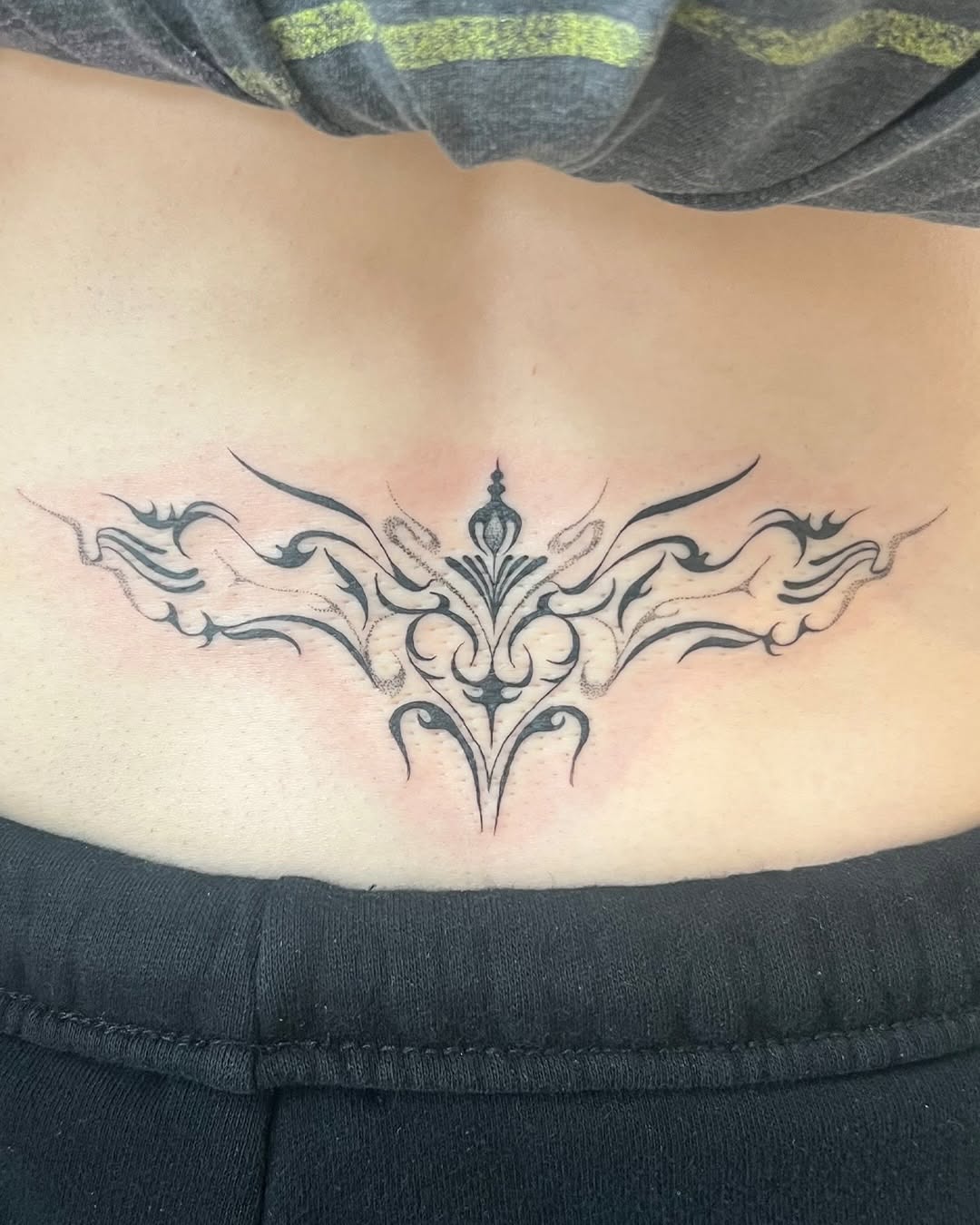Tattoo by @aldentetattoo — ornamental, dotwork
