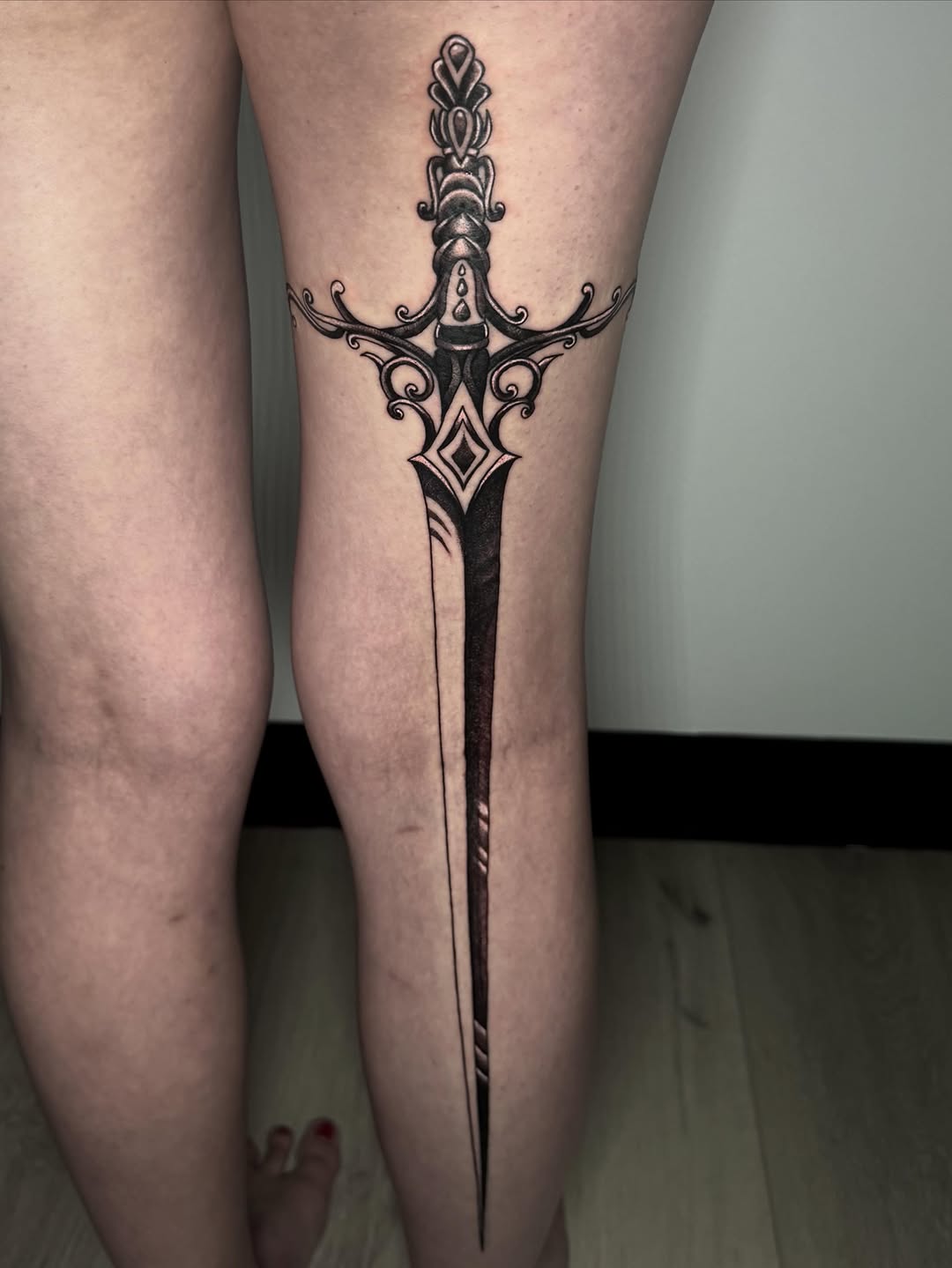 Tattoo by @giigiitatts — blackwork