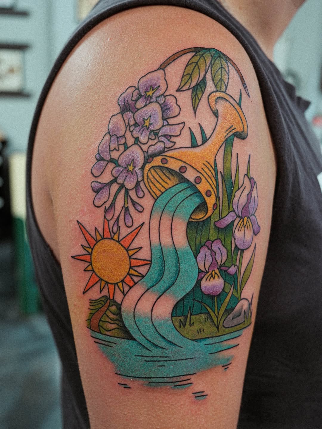 Tattoo by @yourfriendlytattooer — new_school
