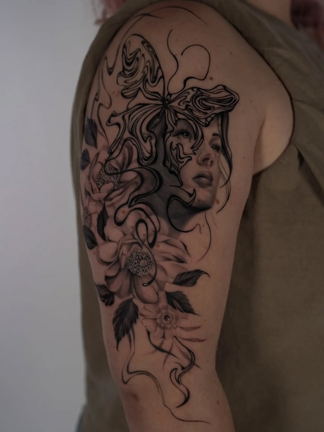 Tattoo by @dre.dayli โ black_and_grey, realism